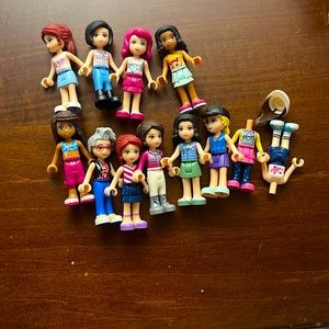 LEGO AND LEGO FRIENDS ANIMALS, PIECES, AND CHARACTERS